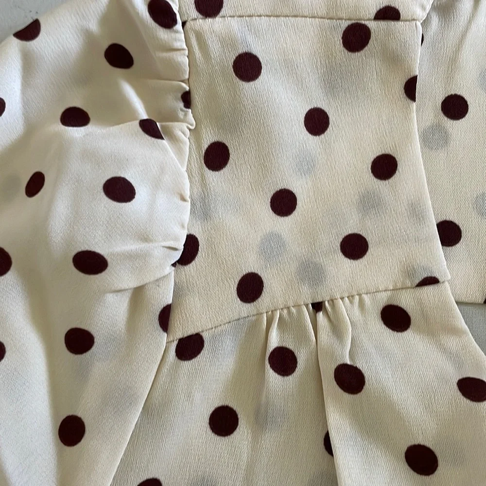 Steve Madden♥️BB Dakota long sleeve smoked mini dress size (medium) - Picture 5 of 7